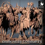 Death Horse Riders By Rescale Miniatures D&d Dnd Print On Demand. Fixed Price $14.40.
