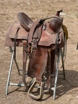 Billy Cook Nebraska Rancher Saddle. Fixed Price $2600.00.