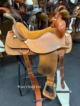 16.5" Courts - Roping Saddle. Fixed Price $1850.00.