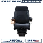 Heavy-duty Forklift Mower Tractor Truck Seat With Arm Rests Leather Adjustable. Fixed Price $1499.99.