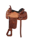 Tough Western Saddle Rising Star Roper 10" Medium Oil SR300. Fixed Price $589.83.