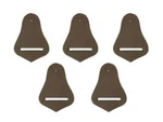 Tahoe Leather Strap Holder For Western Saddles - Set Of 5 Black Brown. Fixed Price $6.95.