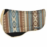 Reinsman Contoured Trail Saddle Pad Fleece Underside Desert Sky Pattern. Fixed Price $129.99.