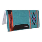 106-JJ7-TQF Diamond By Reinsman Fleece Lined Square Saddle Pad Turquoise New. Fixed Price $64.99.