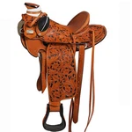Bh Hilason Western Horse Wade Saddle American Leather Ranch Roping Oiled. Fixed Price $749.95.