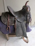 Al Furstnow Western High Back Saddle - Vintage Collectable. Fixed Price $675.00.