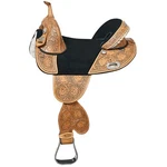 76HS Hilason Western Horse Treeless Trail Barrel American Leather Saddle. Fixed Price $749.95.