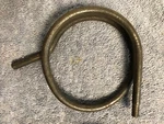 Antique 1887 2ND Pattern Kirkpatrick High Wheel Saddle Right Circle Spring. Fixed Price $75.00.
