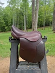 Pegasus Butterfly Natural Buffalo Leather Whitney Saddle, 17INCH,. Fixed Price $2000.00.