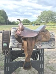 Fabtron #7108 Pleasure/trail 16" Saddle Fqhb Set W/girth & Pad Blanket. Fixed Price $349.00.