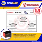 Brake Pads Set Fits Seat Exeo 3R 1.8 Front 08 To 13 Brembo 3BD698151 L4B0698151J. Fixed Price $55.94.