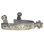 98PC Professional Choice Short Shank Floral Polished Steel Horse Tack Spur. Fixed Price $130.99.