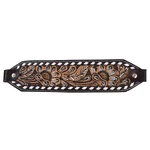 Bh Hilason Western Horse Halter Noseband Genuine American Leather Dark Brown W/. Fixed Price $31.99.
