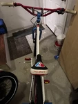 Mike Buff Fast Ripper Racing White Quad Seat Saddle. Fixed Price $750.00.