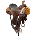 Used 16" Clay O'brien Cooper Team Roping Saddle Code: U16CACTUSTRCO. Fixed Price $1099.00.