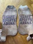 Vintage Osage Sports Arena Saddle Fenders Sulphur Oklahoma Rare Billy Cook Rodeo. Fixed Price $249.99.