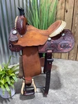 14" Ammerman Western Barrel Saddle Full Qh Clean!. Fixed Price $800.00.
