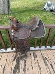 16 Circle Y Hand Made Western Horse Saddle. Fixed Price $699.99.