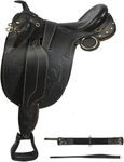 Australian Premium Leather Horse Saddle Stock Aussie Style Trail Riding. Fixed Price $510.49.