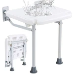 High Strength 500LB Folding Bench For Shower 16X15.7IN Wall Mount Type. Fixed Price $58.70.