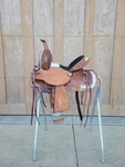 Royal King Longhorn 12 Inch Youth Barrel Saddle. Fixed Price $350.00.