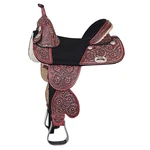 69HS Hilason Western Horse Treeless Trail Barrel Saddle American Leather. Fixed Price $749.95.