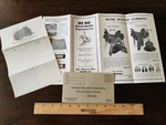 C, 1935 Denver Colorado Horse Saddle & Ranchers Equipment Pamphlet Documents. Fixed Price $19.99.