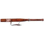 Circle Y 3 Floral Tooled Leather Flank Cinch Western Saddle Rear. Fixed Price $224.99.