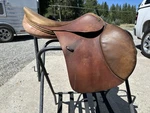 Horse Tack - 17 Dominus English Close Contact Jumping Saddle. Fixed Price $450.00.