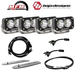 Baja Designs Dual Mirror Mount S2 Clear Spot Ditch Lights 2021+ Ford Bronco. Fixed Price $649.70.