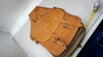 Vintage Old West Cowboy Floral Tooled Leather Saddle Bags Has Name Dee. Fixed Price $147.77.