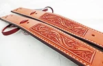 Billy Cook Flank Back Cinch Pair Billets Floral Carved Leather Saddle Horse Tack. Fixed Price $129.99.
