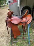 American 722 Beartrap Barrel Trail Horse Saddle 16 In. Fixed Price $475.00.