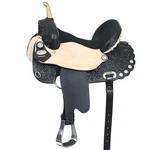 63HS Hilason Western Horse Treeless Trail Barrel Saddle American Leather. Fixed Price $749.95.