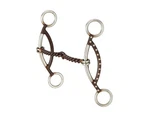 Tough Kelly Silver Star Bit Steel Gag Twist 5" Antique Brown 25197. Fixed Price $61.83.