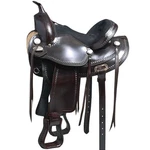 21HS 18 In Western Horse Saddle American Leather Treeless Trail Pleasure Hilason. Fixed Price $749.95.