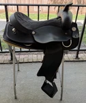 Wintec W7 Pleasure/trail Western Saddle 17 Synthetic Black Traditional. Fixed Price $275.00.