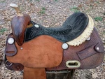 16" Billy Cook Barrel Racing Saddle. Made Sulphur, Oklahoma. Fixed Price $1295.00.