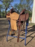 14 Trainers Edition, Barrel Saddle ( Sharin Hall) Pro Tack Stingray Seat. Fixed Price $950.00.