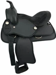 12" Nylon Cordura Pony Saddle With Suede Leather Seat - Choice Black Brown!. Fixed Price $123.45.