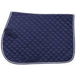 Equiroyal Navy Blue Square Quilted English Cotton Comfort Saddle Pad 30-985. Fixed Price $30.00.