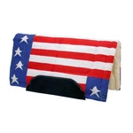 Tough Saddle Pad Stars Stripes Med Weight Red White Blue 31-1576. Fixed Price $30.00.