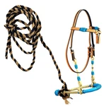 72BH Hilason Western Horse Headstall Tack Bridle American Leather Bitless Rein. Fixed Price $99.99.