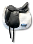 Hold: Used Prestige X-optimax Size 18" Dressage Saddle Black. Fixed Price $3500.00.