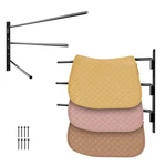 Wall Mounted Saddle Rack 2 Pack Swing Out Holder Three Tiered. Fixed Price $85.99.