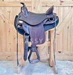 16" Hill View Farms Liberty Western Trail Saddle. Fixed Price $1993.67.