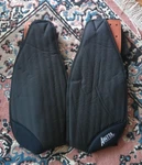 New Black Adult Abetta Saddle Fenders. Fixed Price $80.00.