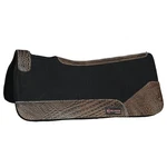 56HS Western Wool Felt Horse Saddle Pad Dark Tan Alligator Print Leather. Fixed Price $169.99.