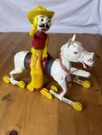 Mr. Cowboy Vintage Slinky Pull Toy Horse Rare. Fixed Price $75.00.