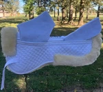 Premium Quality Corection Saddle Half Pad Rolled With Sheepskin Spine, Free. Fixed Price $99.00.